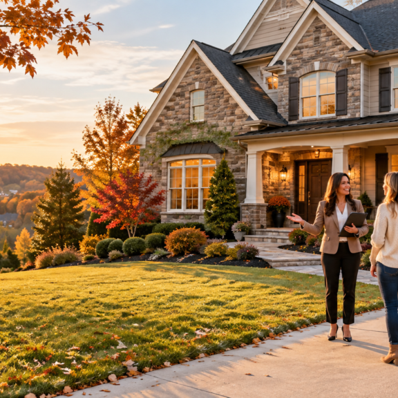 Golden-Hour Home Showing