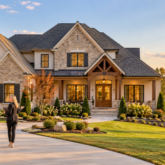 Golden-Hour Lakeside Home Tour